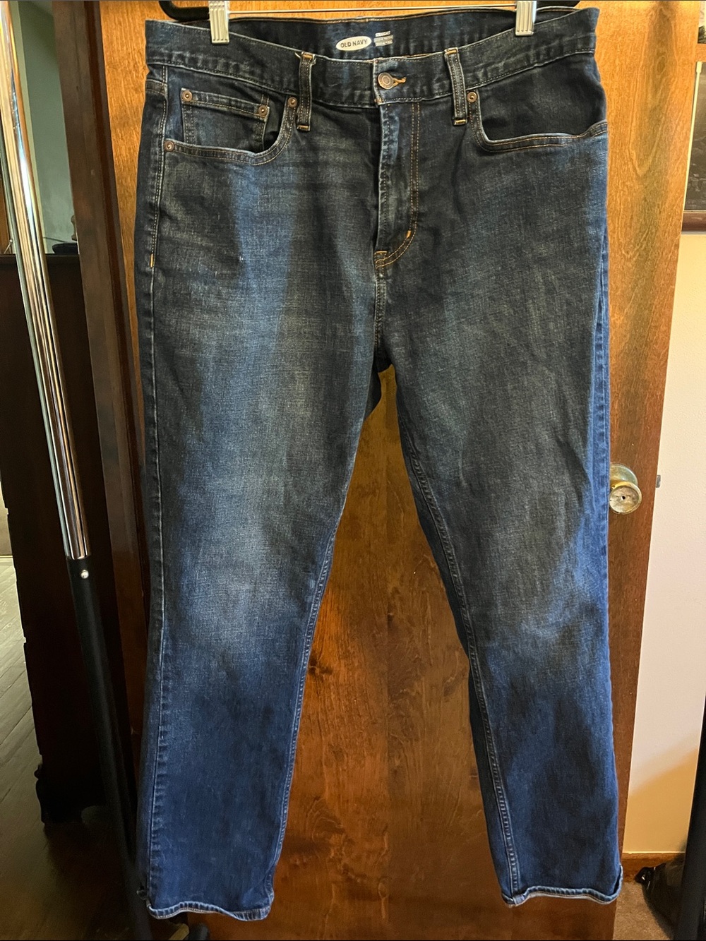 Old Navy Men's Navy Straight-Leg Jeans